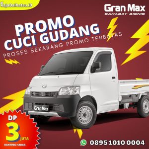 Promo Daihatsu Pick Up Cuci Gudang DP 3 Juta