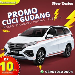 Promo Daihatsu Terios Cuci Gudang DP 10 Juta